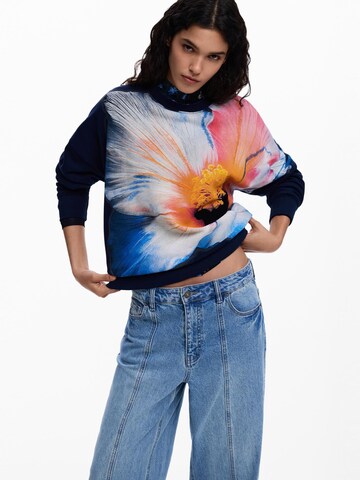 Desigual Sweatshirt i blå: framsida