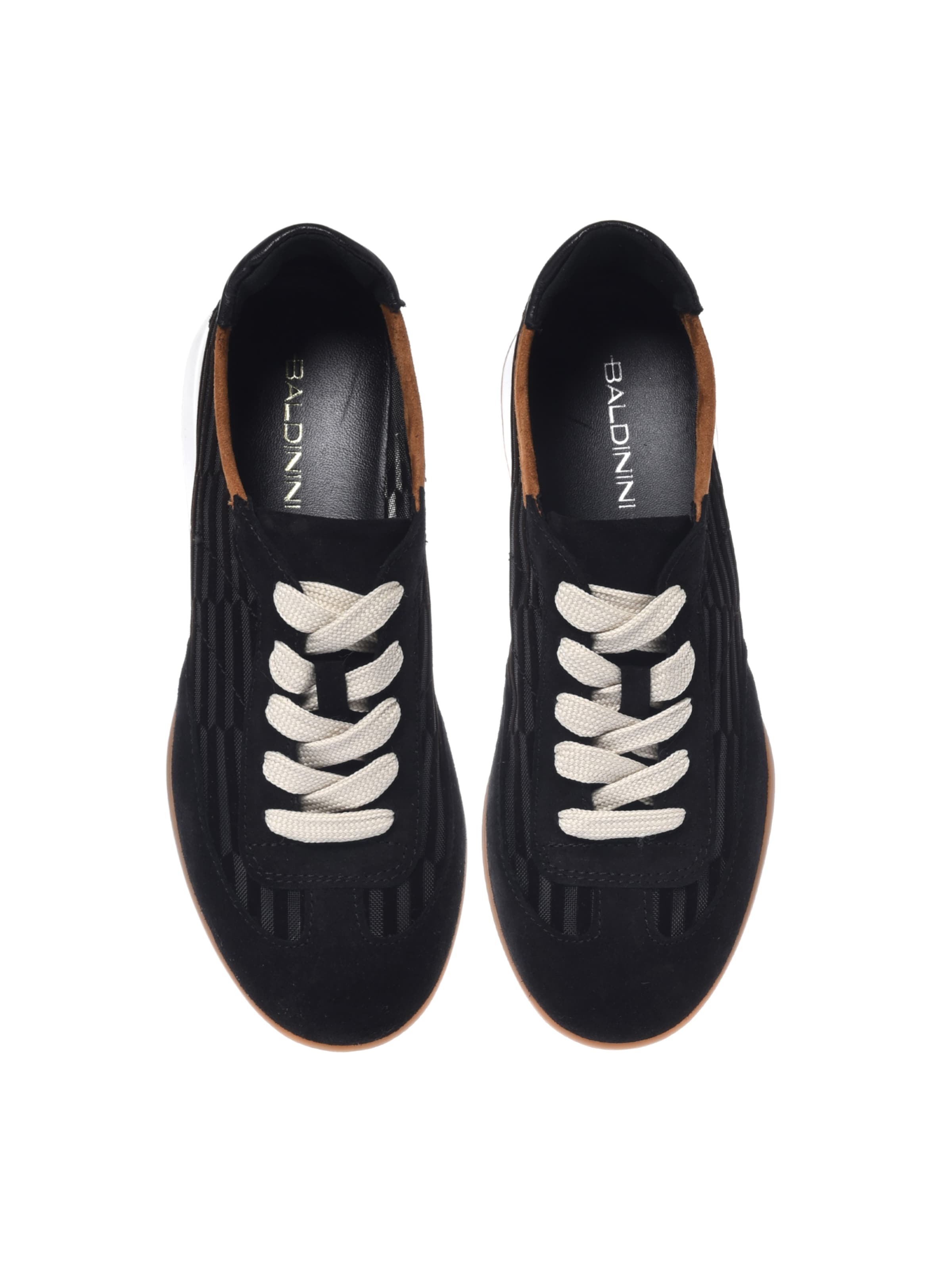 BALDININI Platform trainers in Black