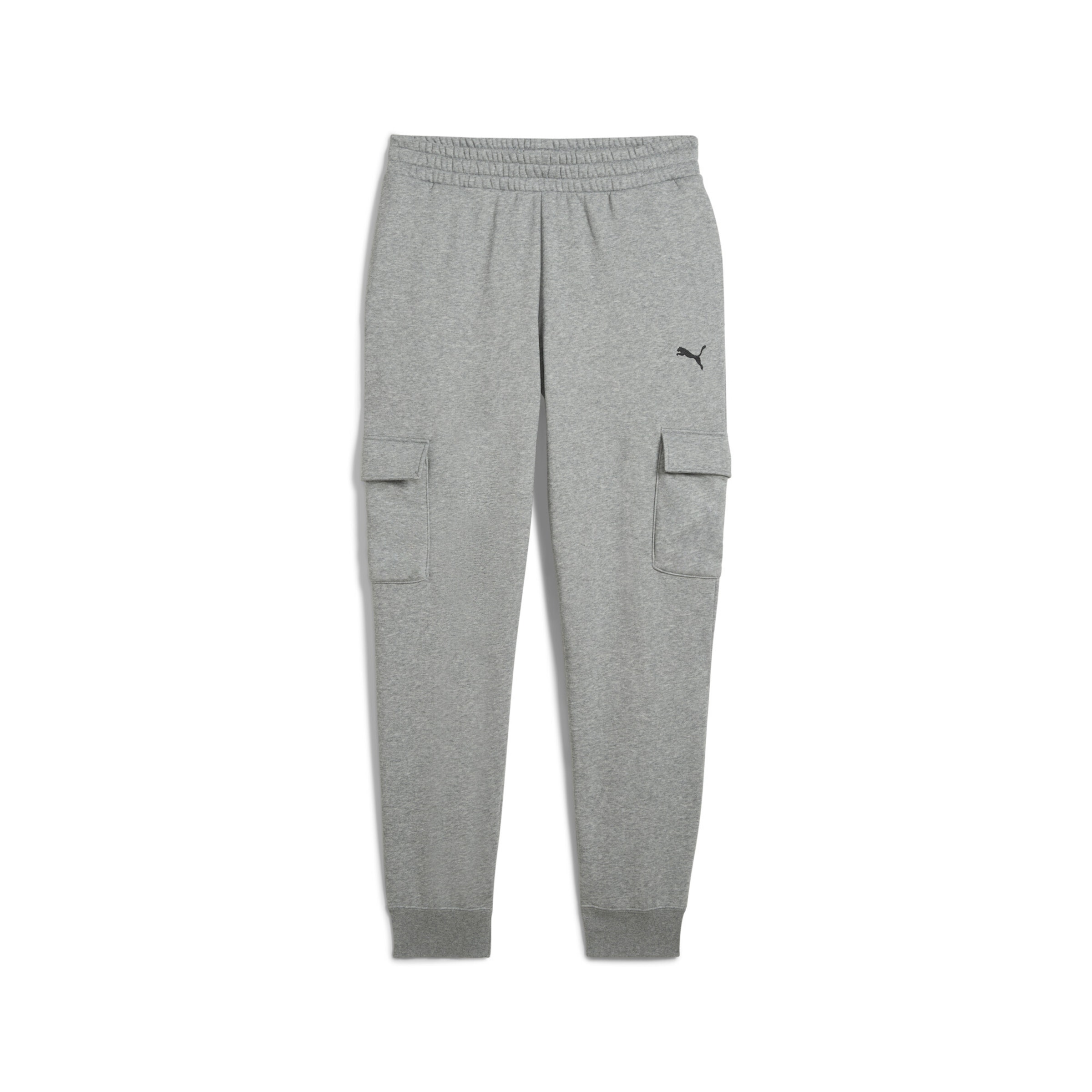 PUMA Sports trousers 'Essentials' in Grey: front