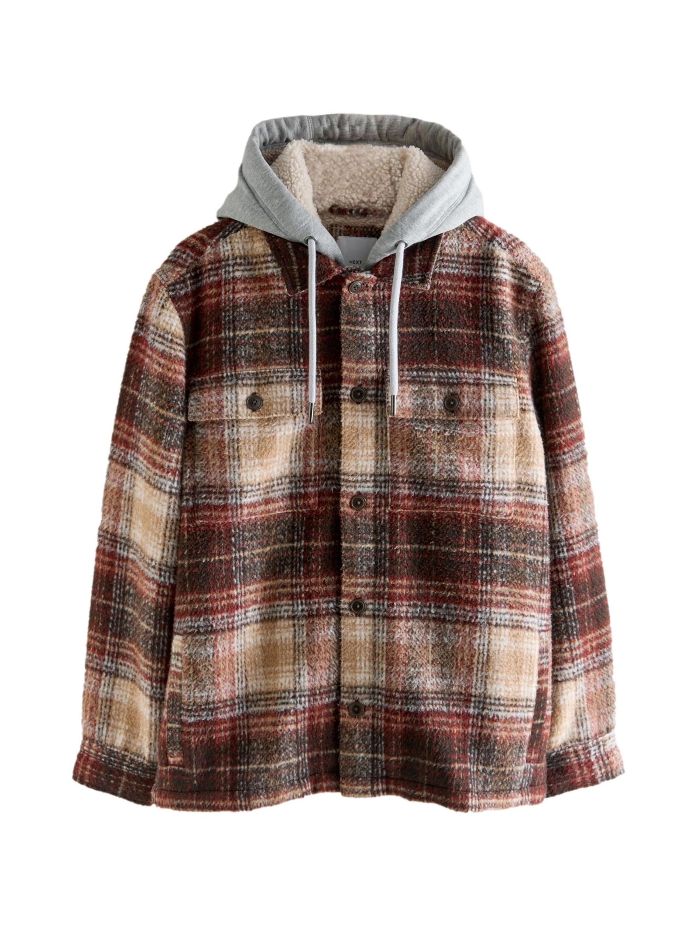 Next Välikausitakki värissä ruskea: etupuoli