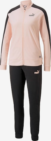 Completo sportivo di PUMA in rosa: frontale