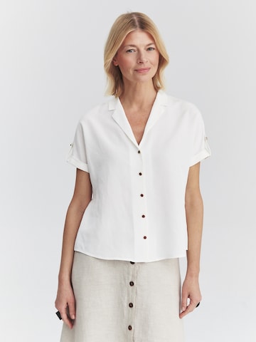 TATUUM Blouse 'Seoni' in Wit: voorkant