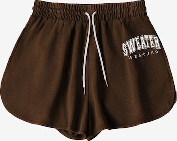 GORHEY Trousers in Brown: front