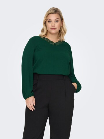 ONLY Carmakoma - Jersey en verde: frente