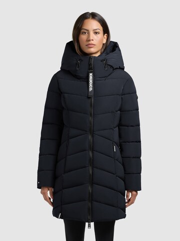 khujo Зимнее пальто 'Dier' в Синий: спереди