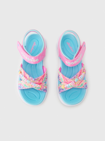 SKECHERS Σανδάλι 'JUMPSTERS' σε ροζ