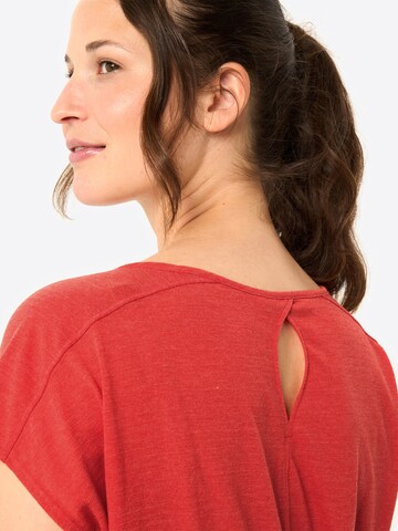 VAUDE Functioneel shirt 'Skomer' in Rood