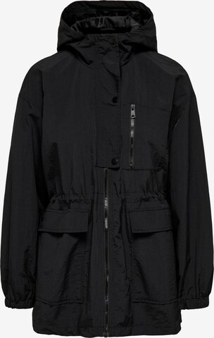 ONLY Between-Seasons Parka 'Nelly' in Black: front