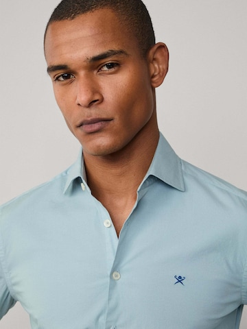 Hackett London Regular Fit Hemd in Blau