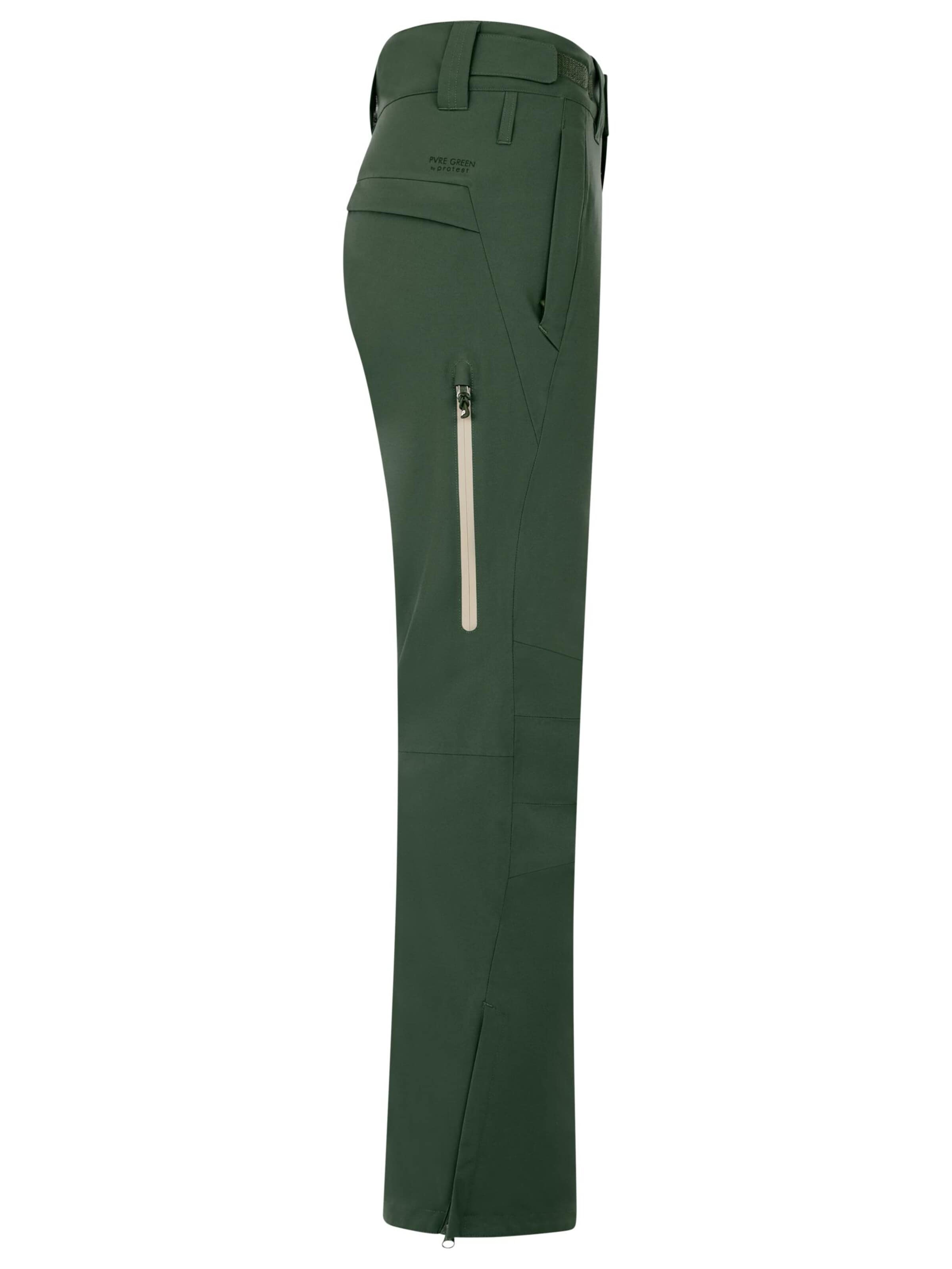 PROTEST Regular Workout Pants 'PRTCARMACKOS' in Green