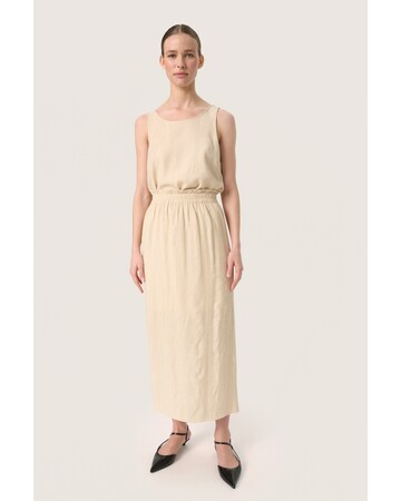 SOAKED IN LUXURY - Falda 'Aila' en beige