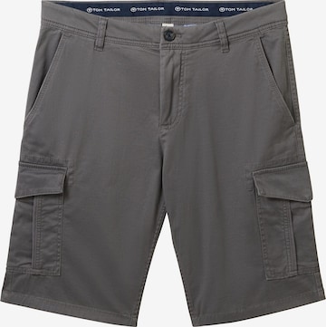 TOM TAILOR Cargo Pants in Grey: front