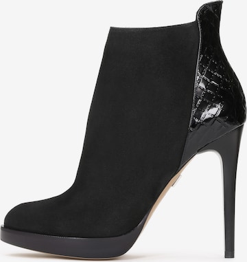 Kazar Booties in Black: front