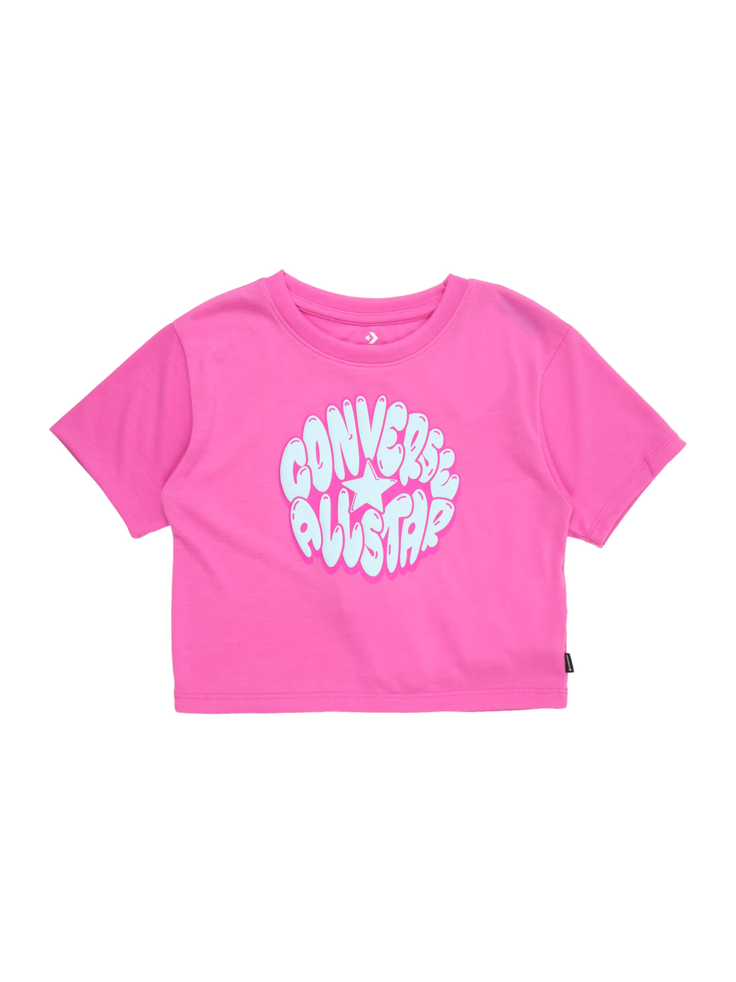 Tricou 'BUBBLE' de la CONVERSE pe mov: față