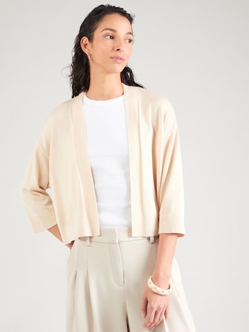 COMMA Strickjacke in Beige: Vorderseite