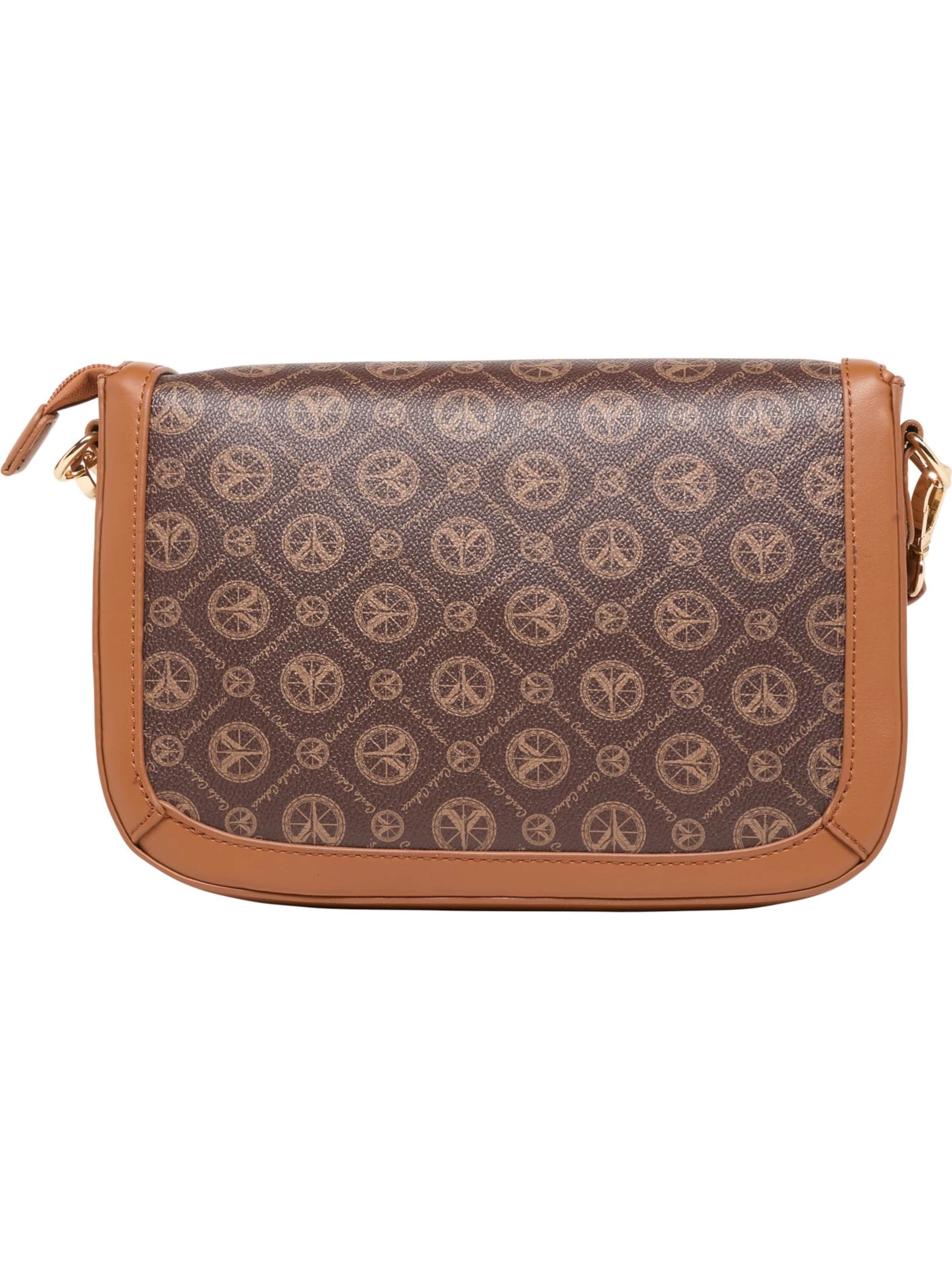 Carlo Colucci Tasche 'Del Giudice' in Braun