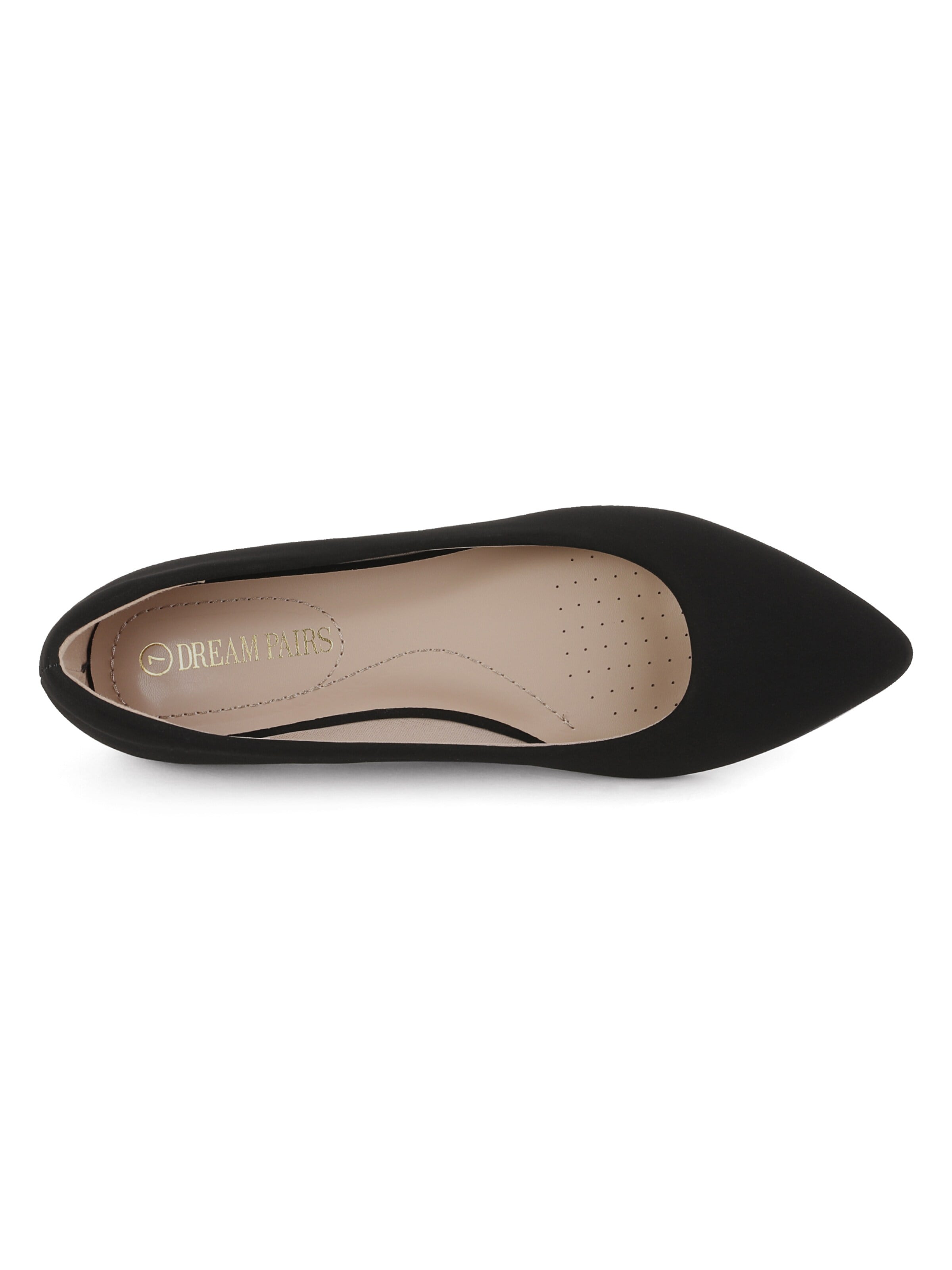 Dream Pairs Ballet Flats in Black