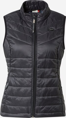 Ragwear Vest 'Salory' in Black: front