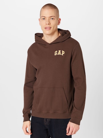 GAP Sweatshirt in Brown: front