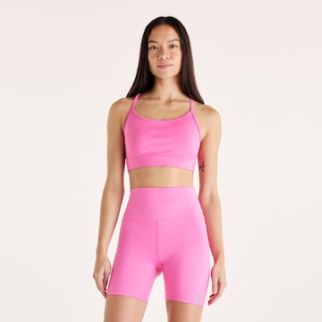 new balance - Sujetador deportivo 'Essential' en rosa: frente