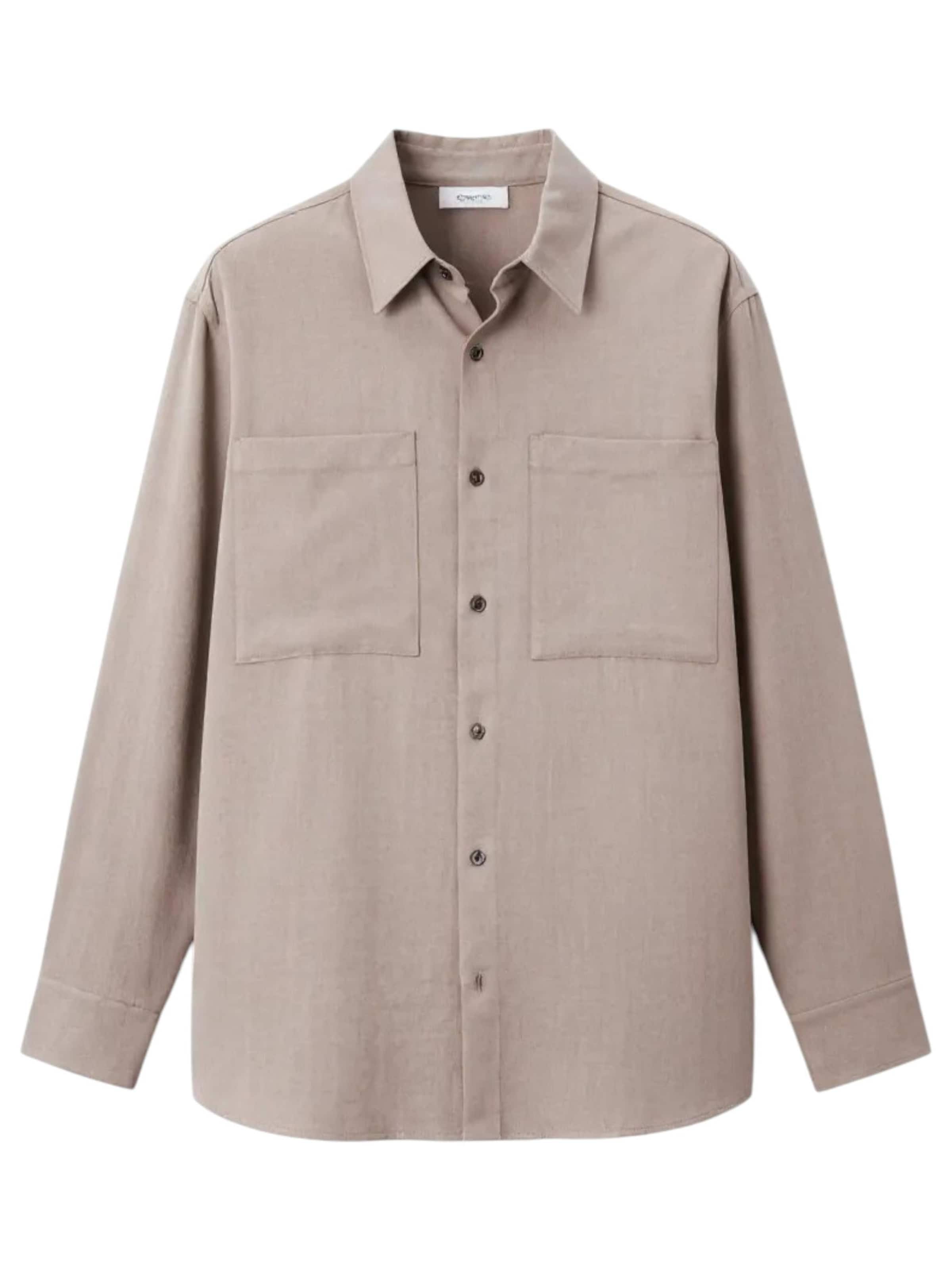 Calvin Klein - Camiseta en gris: frente