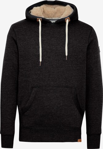 !Solid Sweatshirt 'TripHood Pile' in Zwart: voorkant