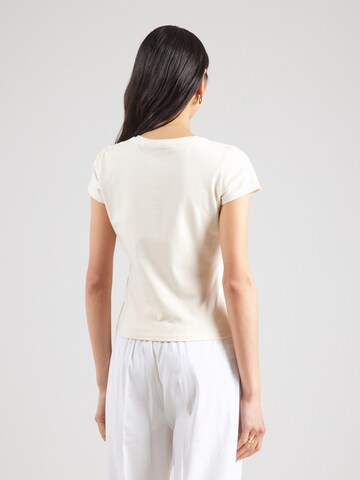T-shirt 'VINTAGE GIRL' GUESS en beige