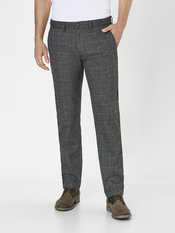 REDPOINT Slim fit Chino Pants in Grey: front