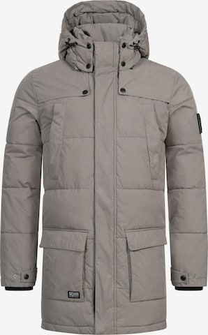 Alessandro Salvarini Winterjas 'AS458' in Grijs: voorkant