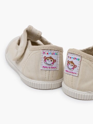 Pisamonas First-Step Shoes in Beige