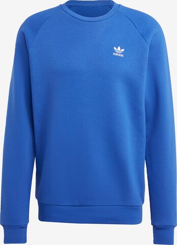 ADIDAS ORIGINALS Sweatshirt 'Trefoil Essentials ' in Blauw: voorkant