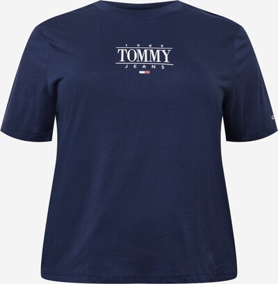 Tommy Jeans Curve Shirt in navy / rot / weiß, Produktansicht