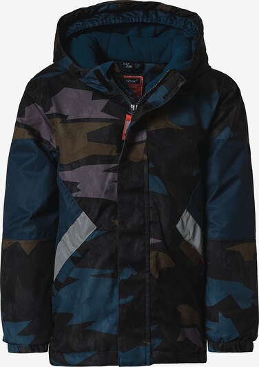 myToys COLLECTION Jacke in dunkelblau / braun / khaki / schwarz, Produktansicht