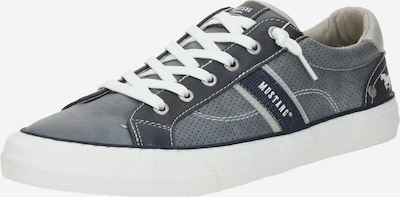 MUSTANG Sneakers laag in de kleur Marine / Duifblauw / Wit, Productweergave