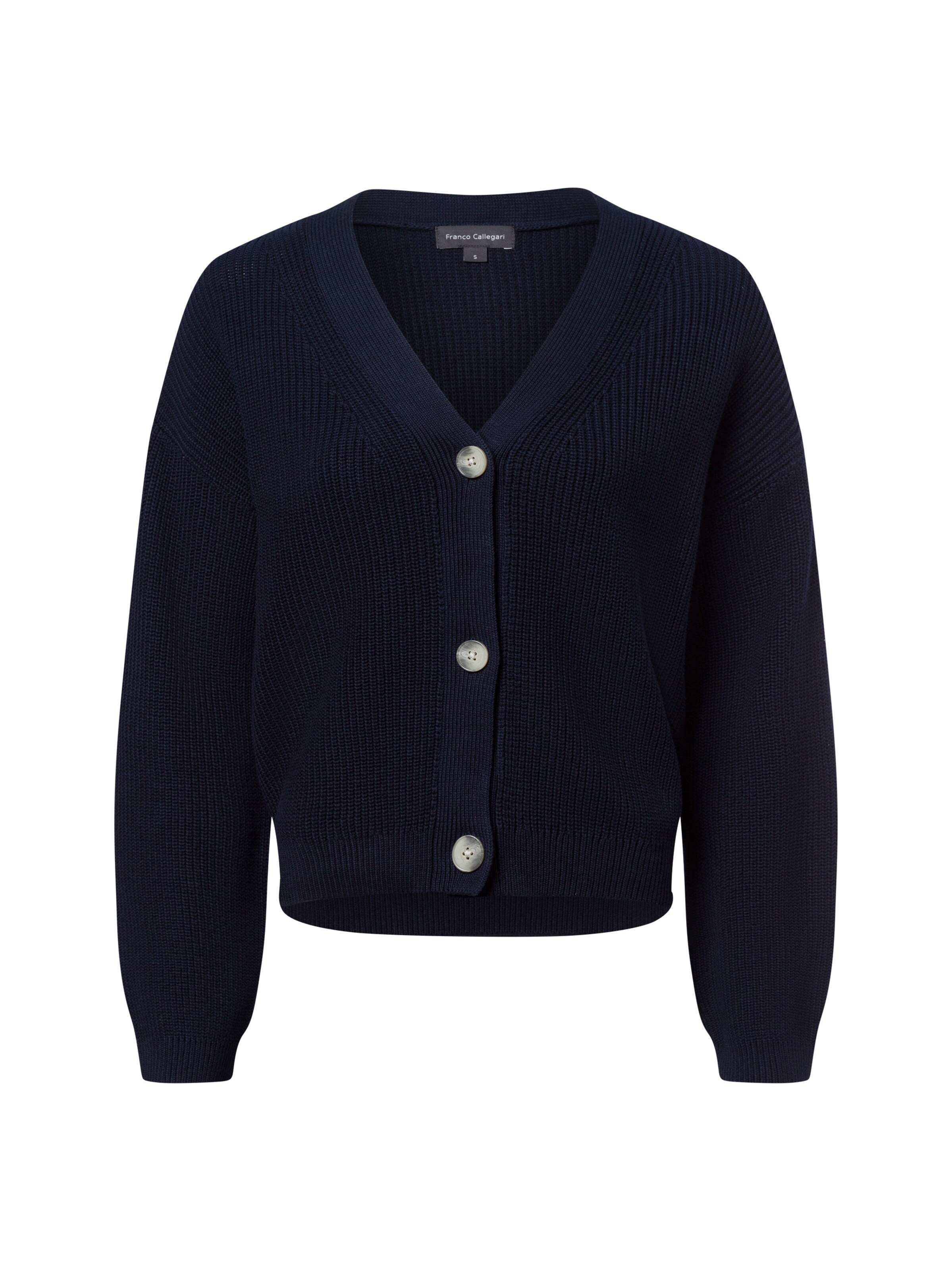 Franco Callegari Knit cardigan in Blue: front