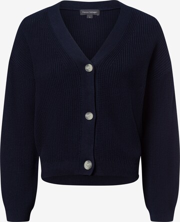 Cardigan Franco Callegari en bleu : devant