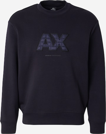 ARMANI EXCHANGESweater majica - plava boja: prednji dio