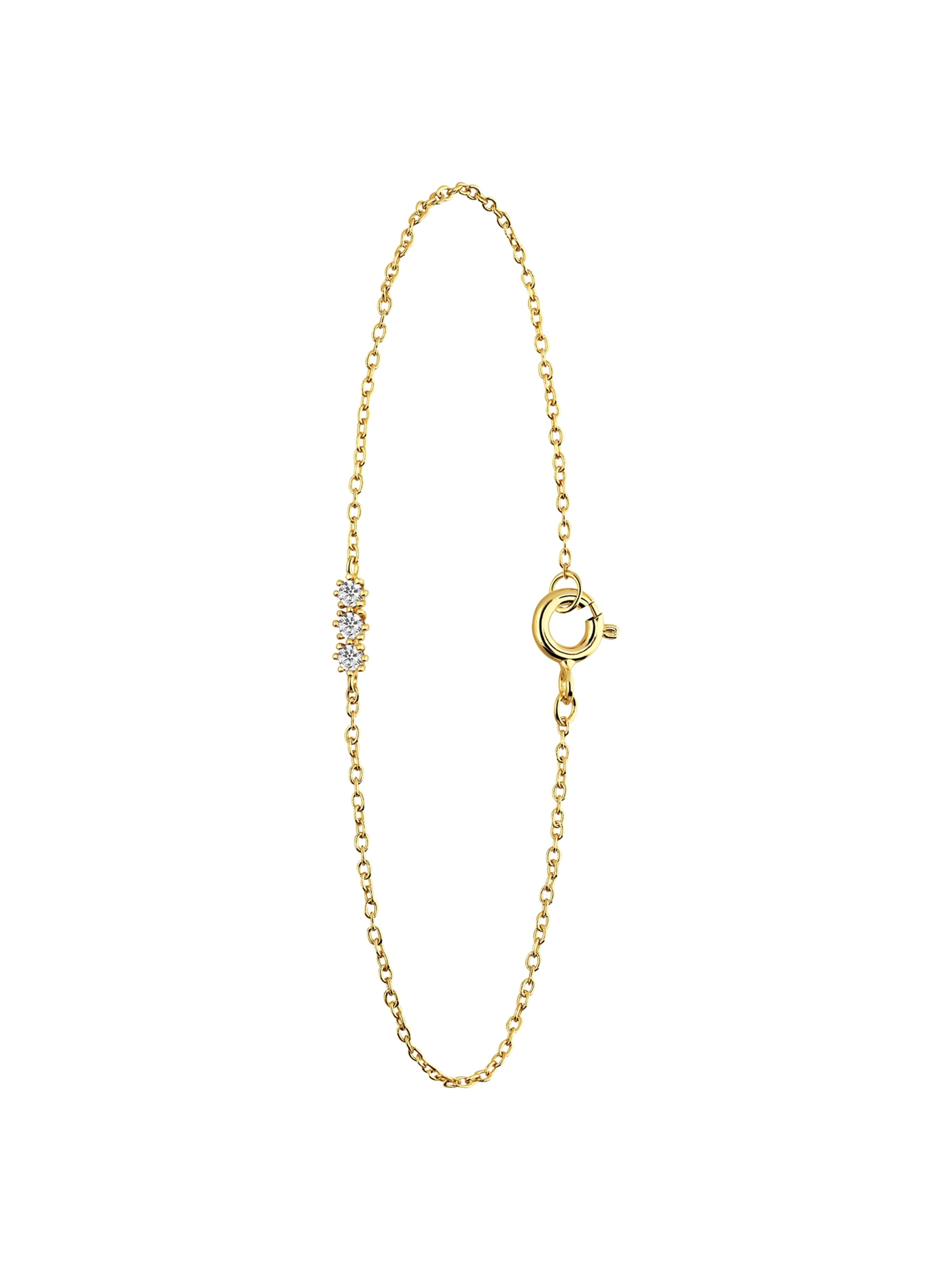 Lucardi Bracelet in Gold: front