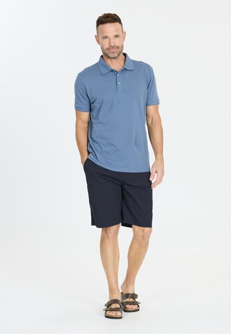 NOU Regular Shorts 'Helvetia' in Blau
