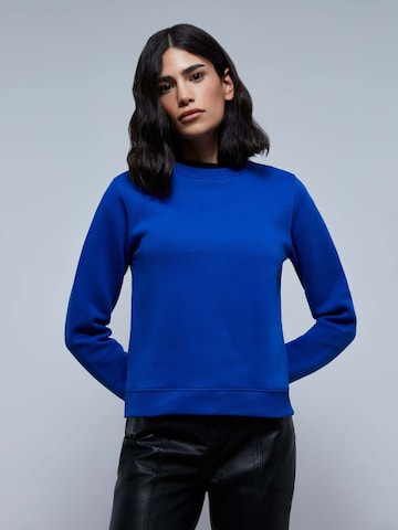 Sweat-shirt Scalpers en bleu : devant