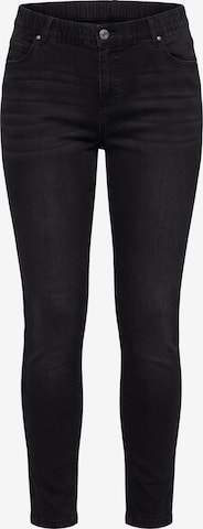 Studio Untold Jeans in Zwart: voorkant