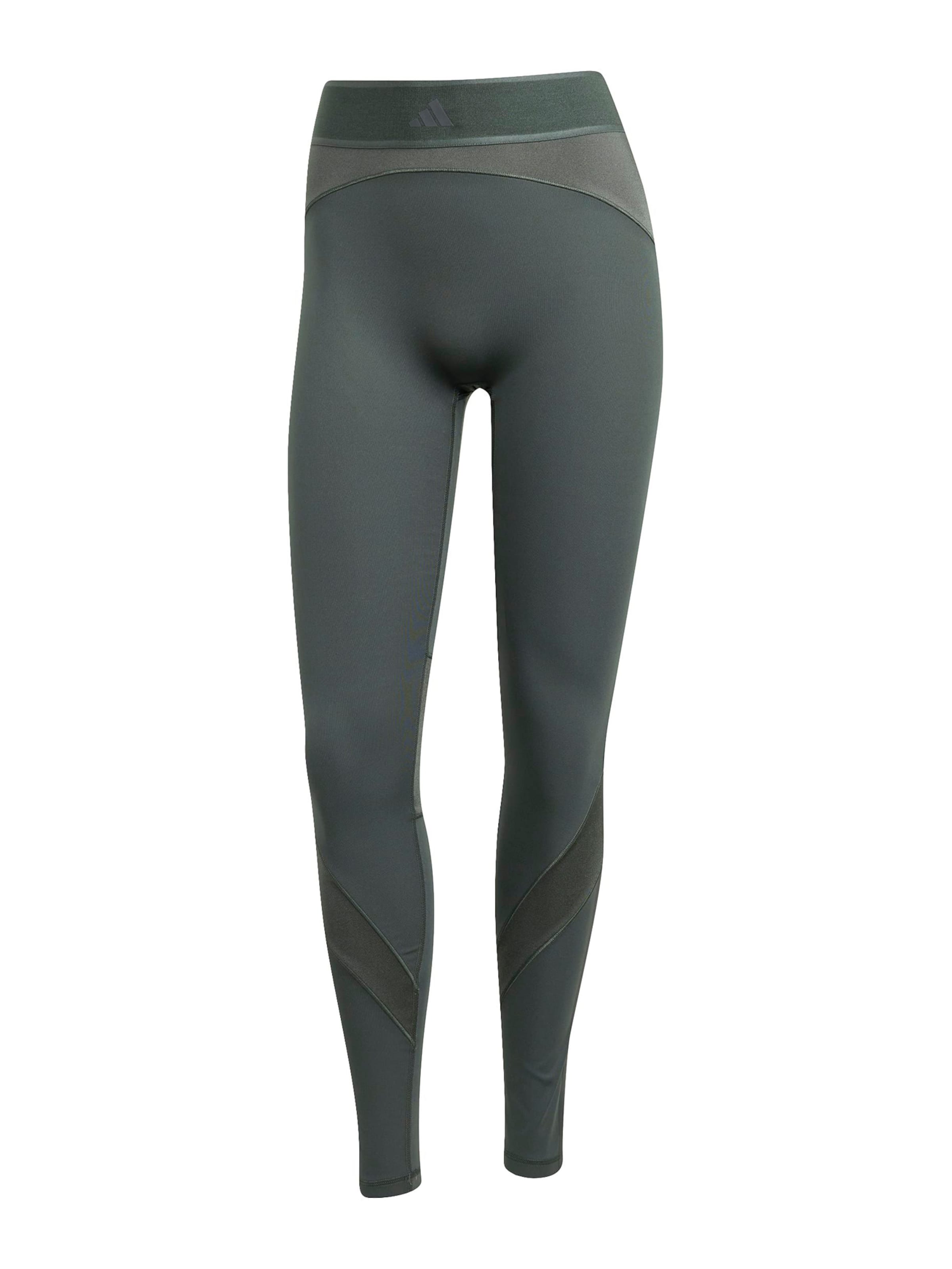 ADIDAS PERFORMANCE Скинни Спортивные штаны 'HYG SHN' в Зеленый: спереди