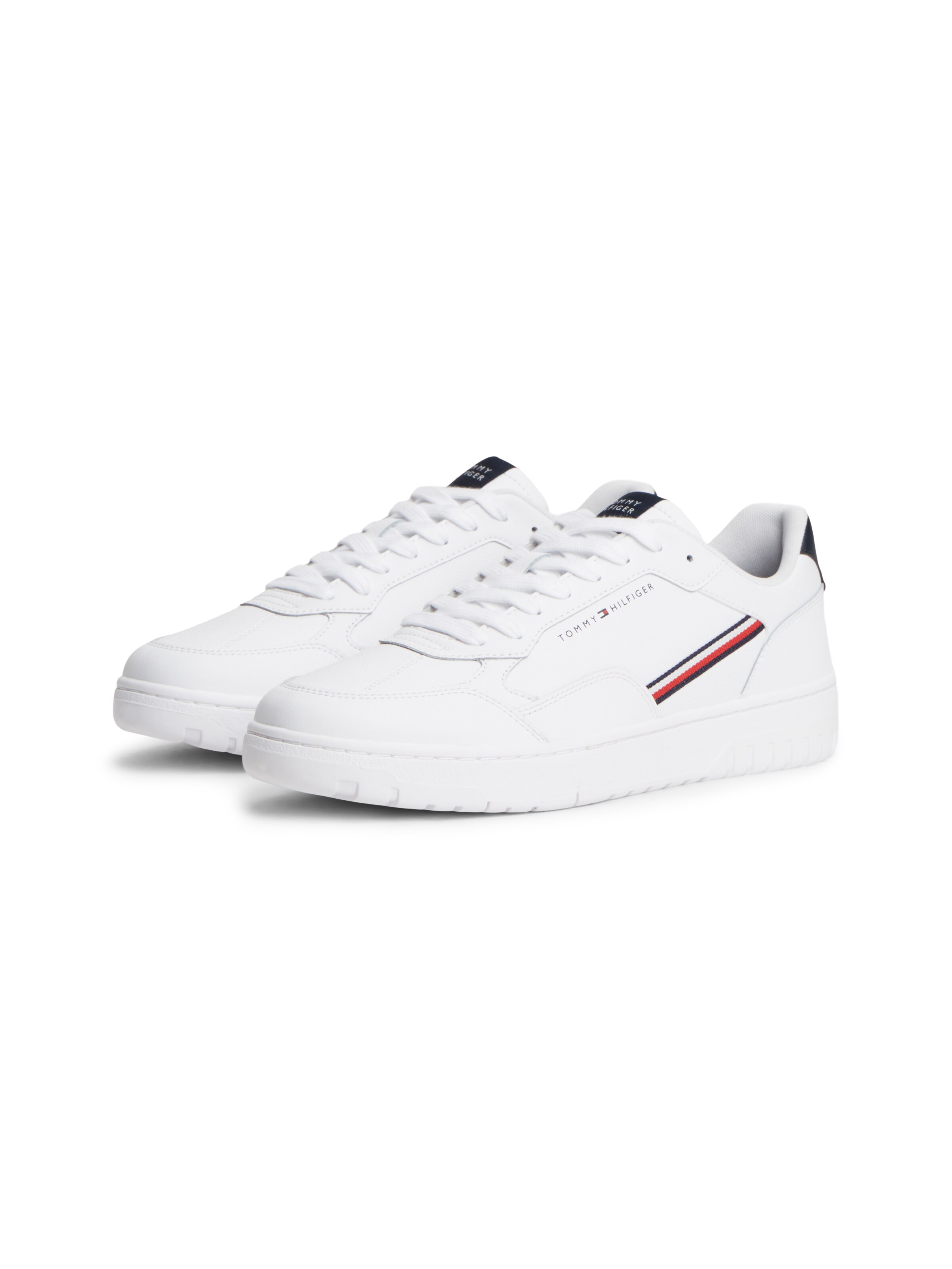 TOMMY HILFIGER Sneaker 'Basket Corporate' in Weiß