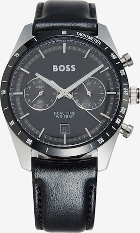 BOSSAnalogni sat 'Tourmaster' - crna boja: prednji dio