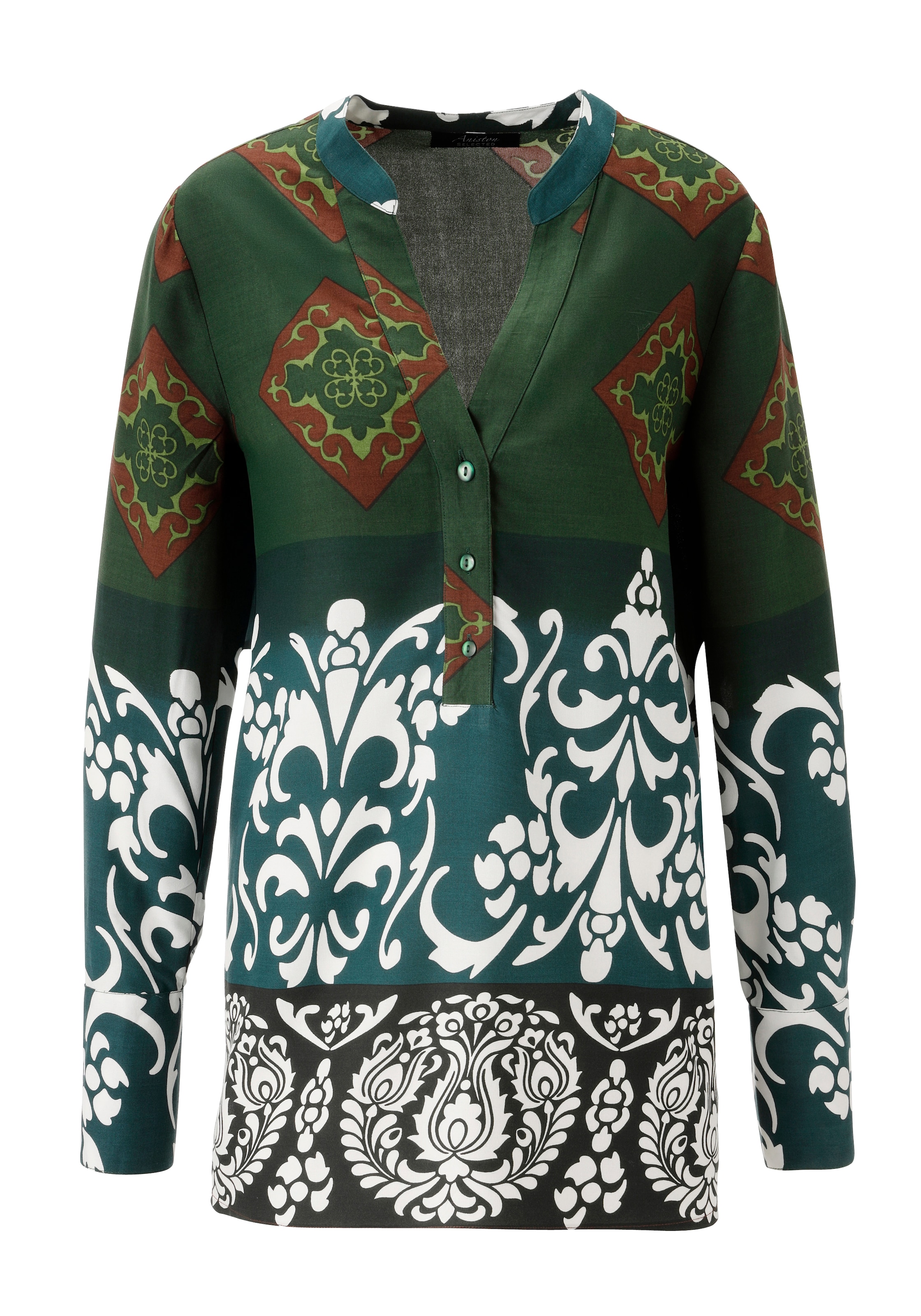 Aniston SELECTED Blouse in Green: front