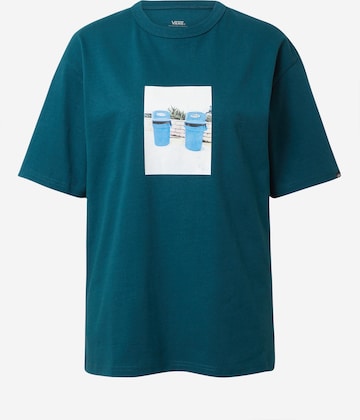T-shirt VANS en bleu : devant