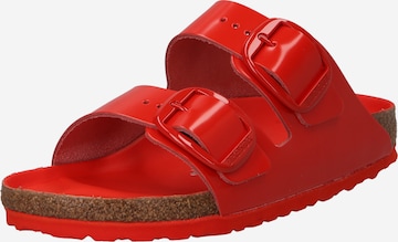 BIRKENSTOCK Sandály 'Arizona' – červená: přední strana