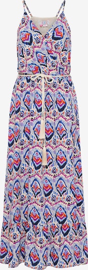 Vasarinė suknelė iš IZIA, spalva – kremo / mėlyna / turkio spalva / oranžinė, Prekių apžvalga