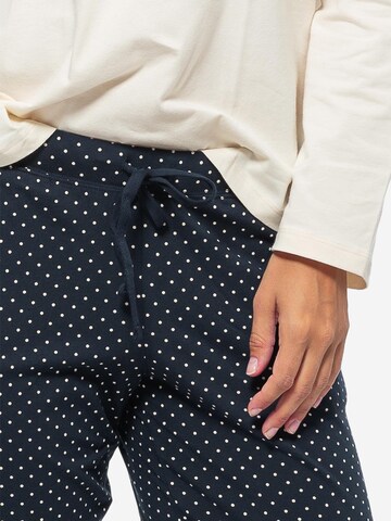 SCHIESSER Pyjama 'Organic Cotton' in Wit