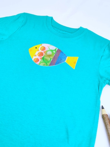 MelaDi Shirt 'Fisch' in Green